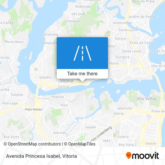 Avenida Princesa Isabel map
