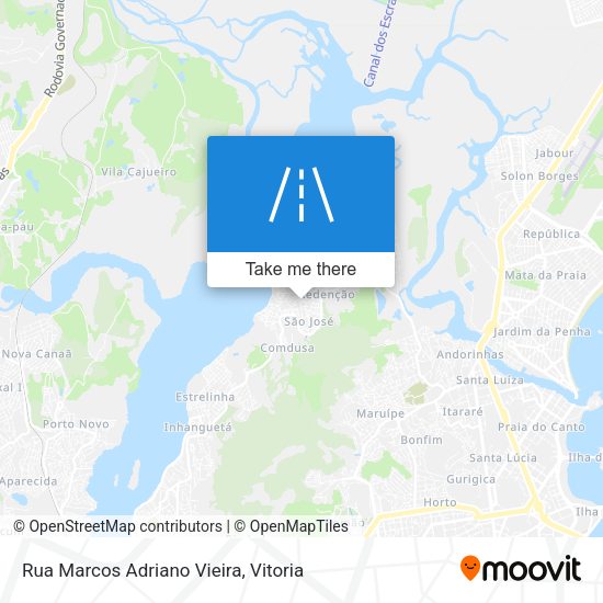 Rua Marcos Adriano Vieira map