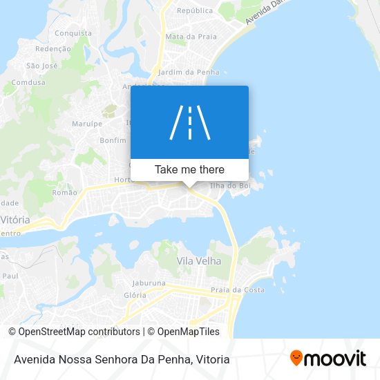 Avenida Nossa Senhora Da Penha map