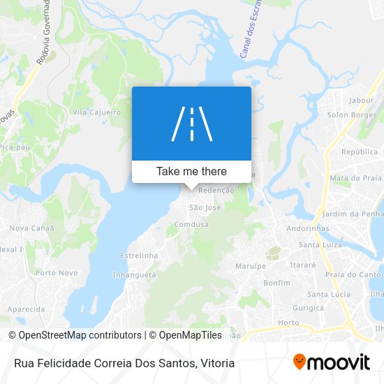 Rua Felicidade Correia Dos Santos map