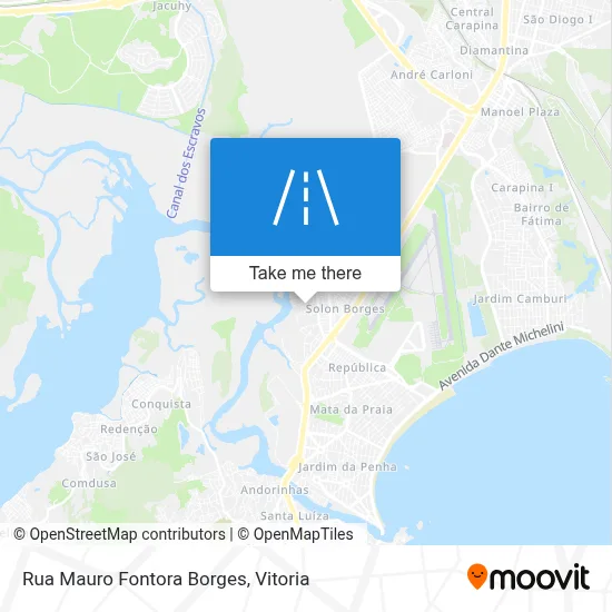 Rua Mauro Fontora Borges map