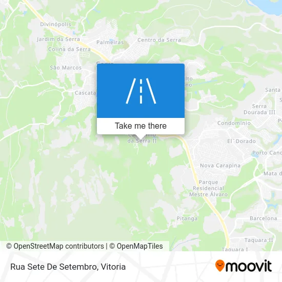 Rua Sete De Setembro map