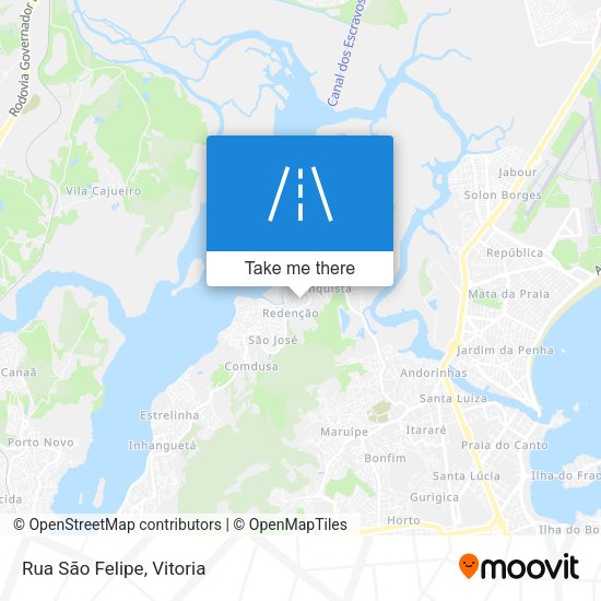 Rua São Felipe map