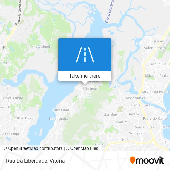 Rua Da Liberdade map