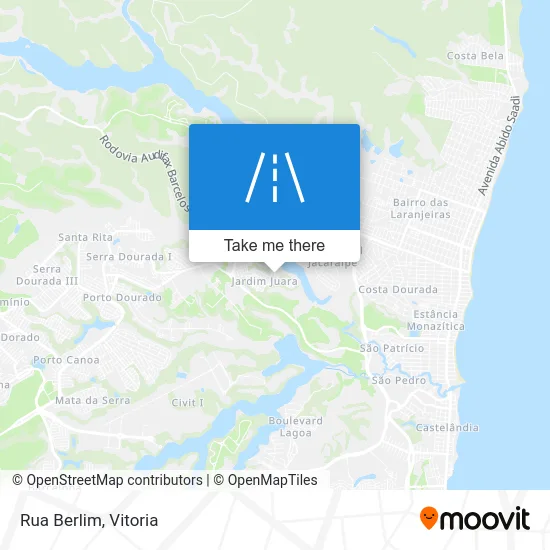 Rua Berlim map
