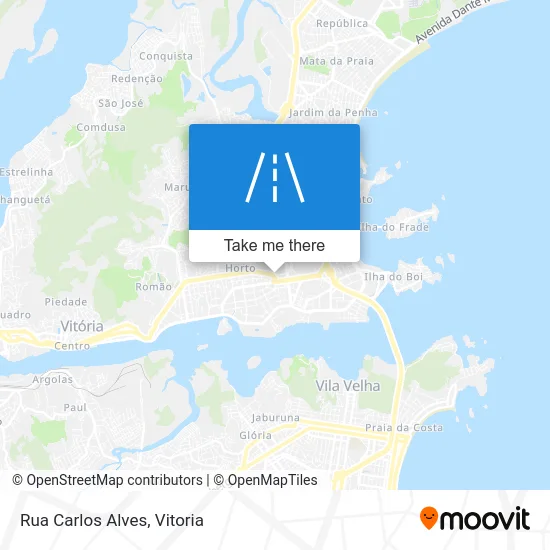 Rua Carlos Alves map