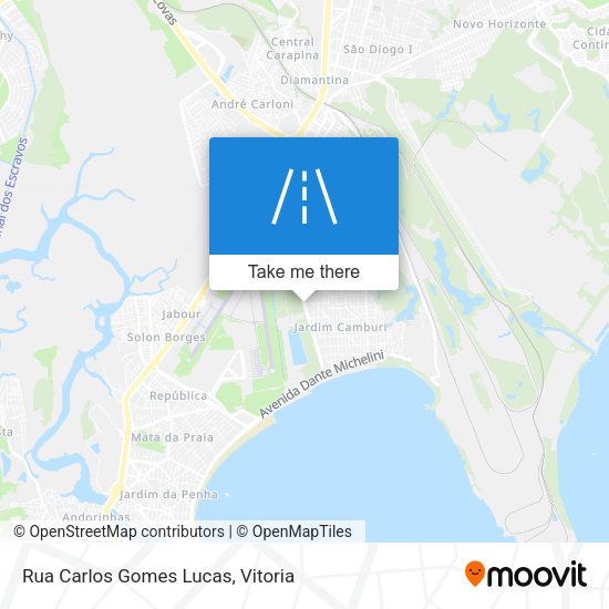 Rua Carlos Gomes Lucas map