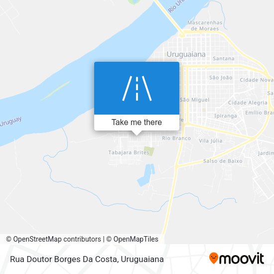 Rua Doutor Borges Da Costa map