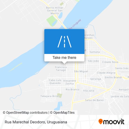 Rua Marechal Deodoro map