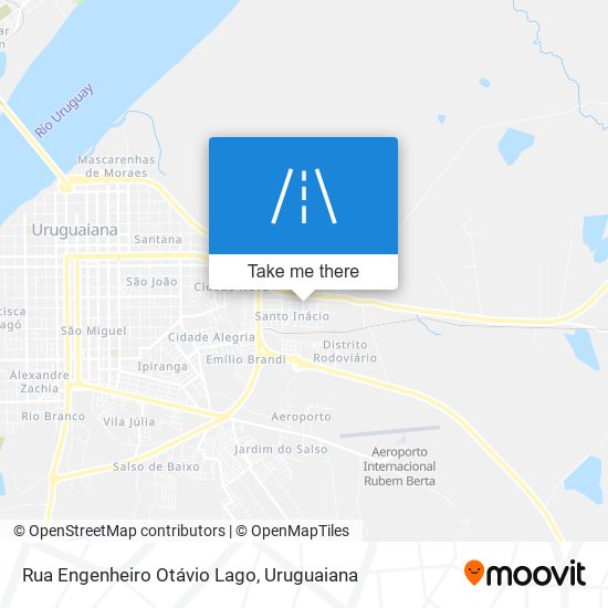 Rua Engenheiro Otávio Lago map