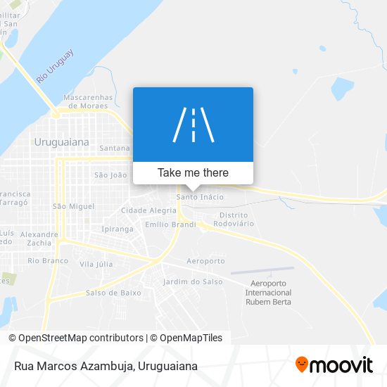 Rua Marcos Azambuja map