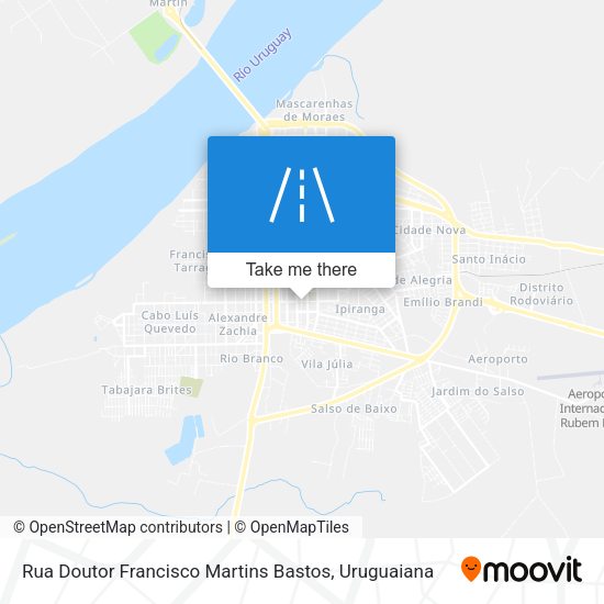 Rua Doutor Francisco Martins Bastos map