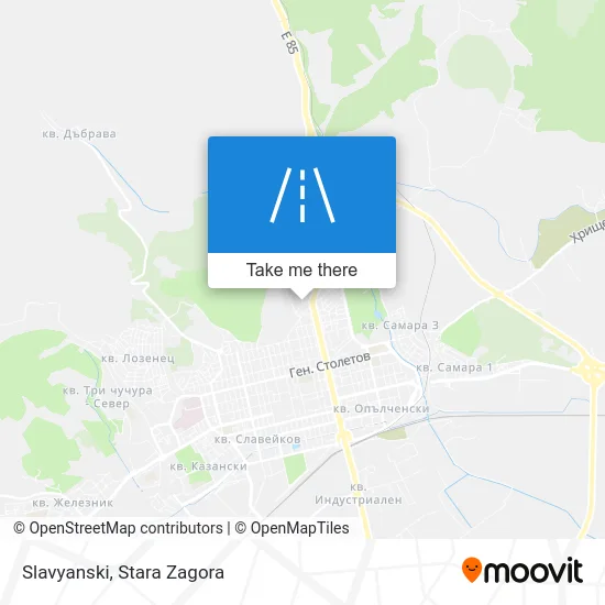 Карта Slavyanski