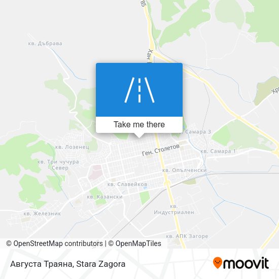 Августа Траяна map