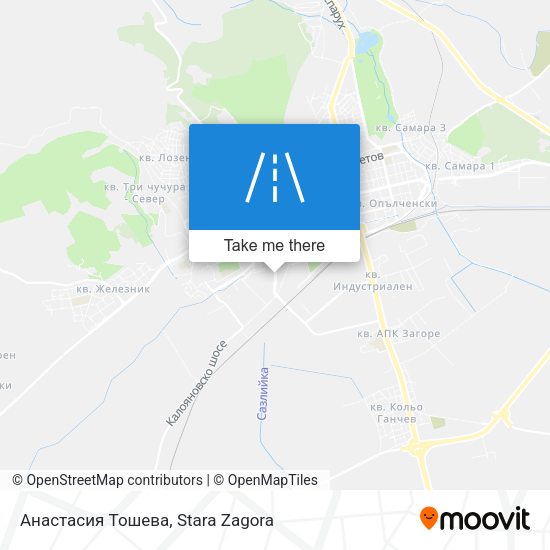 Карта Анастасия Тошева