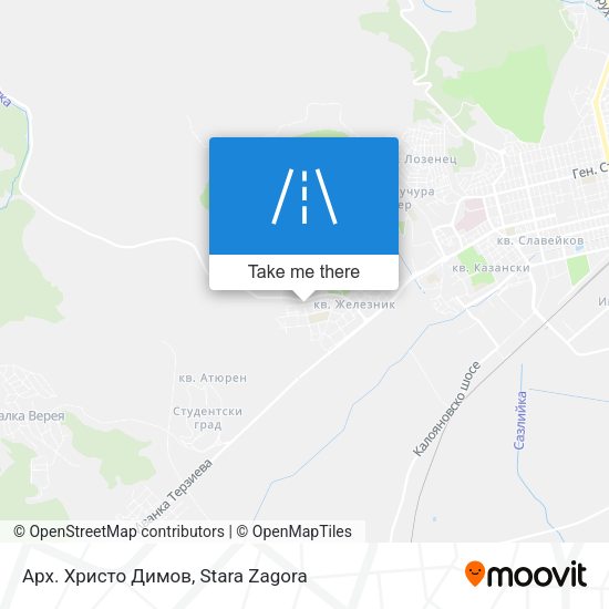 Арх. Христо Димов map