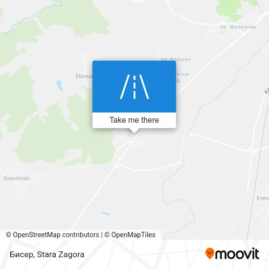 Карта Бисер