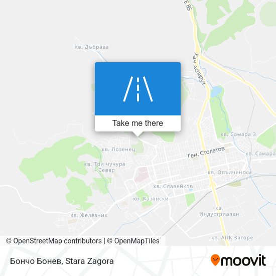Бончо Бонев map