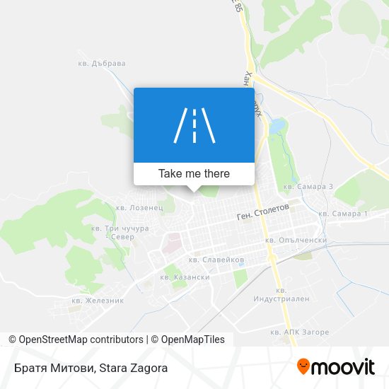 Братя Митови map