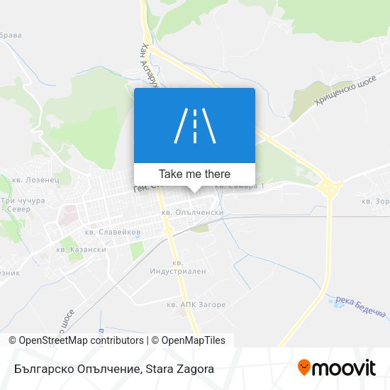Българско Опълчение map