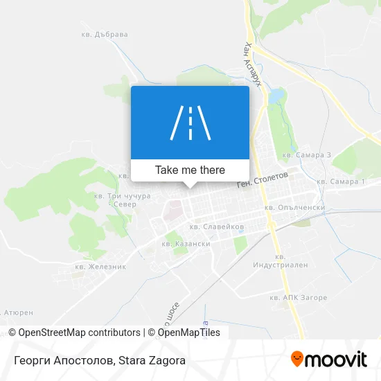 Карта Георги Апостолов
