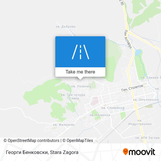 Георги Бенковски map