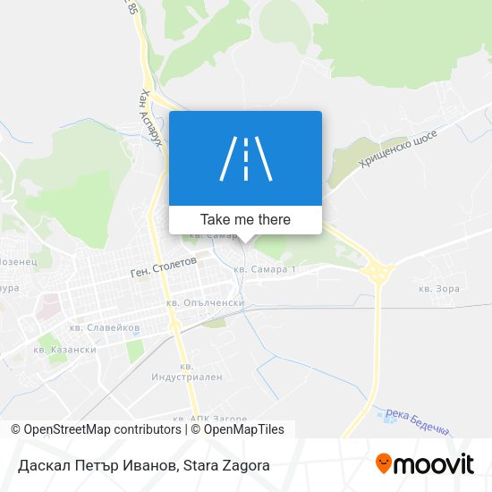 Даскал Петър Иванов map