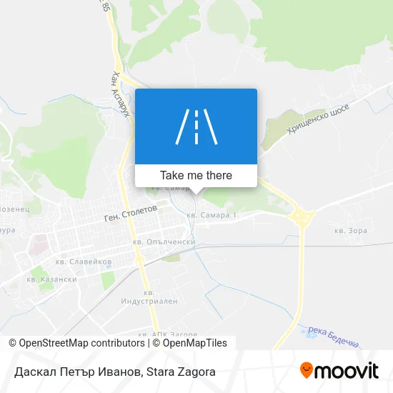 Карта Даскал Петър Иванов