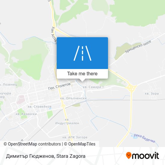 Карта Димитър Гюдженов