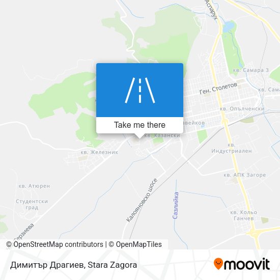 Карта Димитър Драгиев