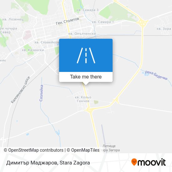 Карта Димитър Маджаров