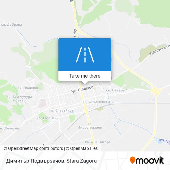 Димитър Подвързачов map