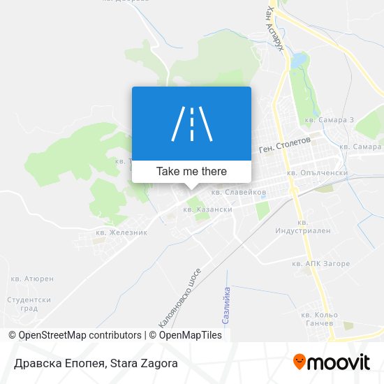 Карта Дравска Епопея