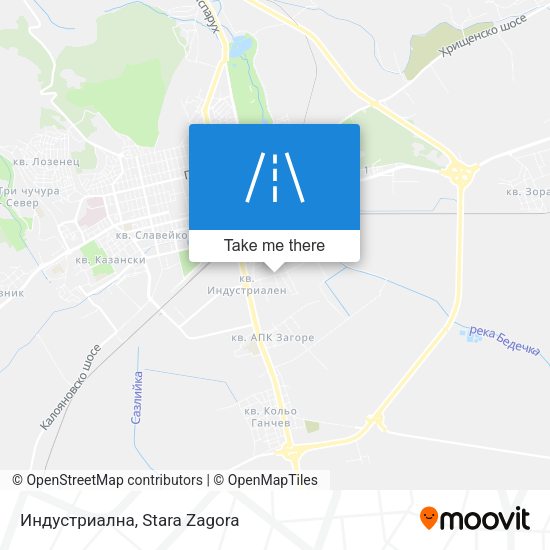 Карта Индустриална