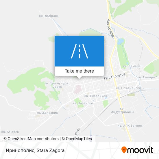 Карта Иринополис