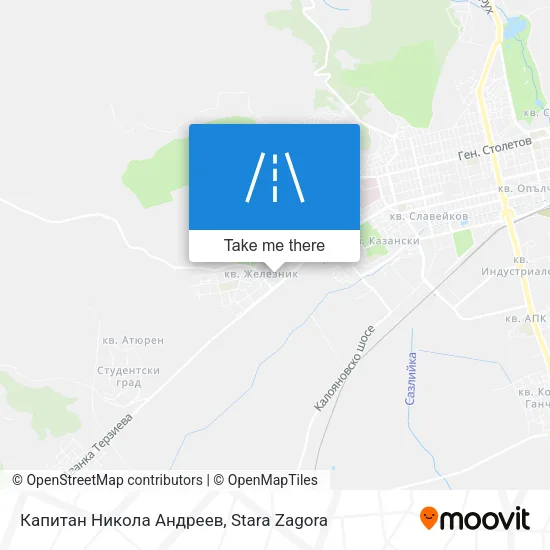 Карта Капитан Никола Андреев