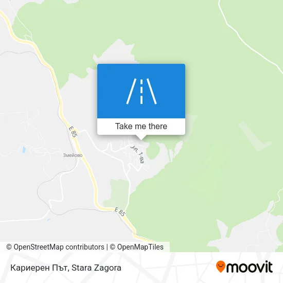 Карта Кариерен Път