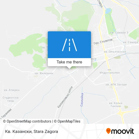 Карта Кв. Казански