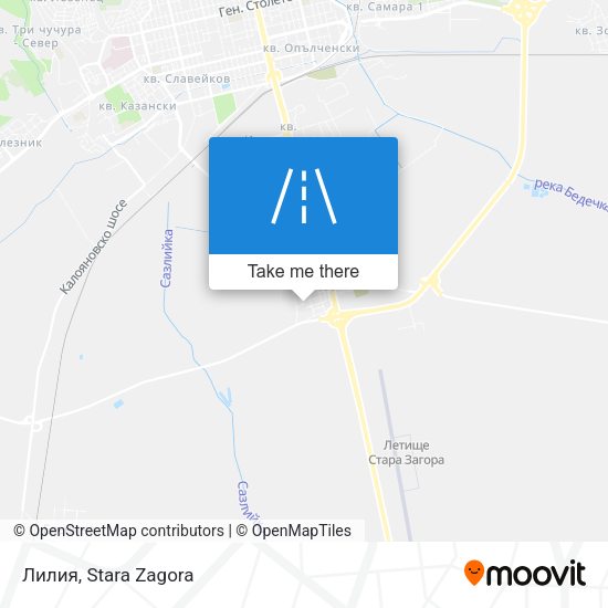 Лилия map