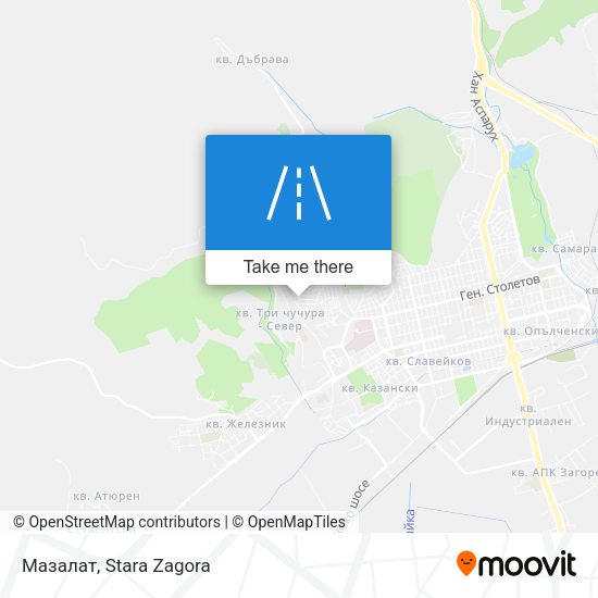 Мазалат map