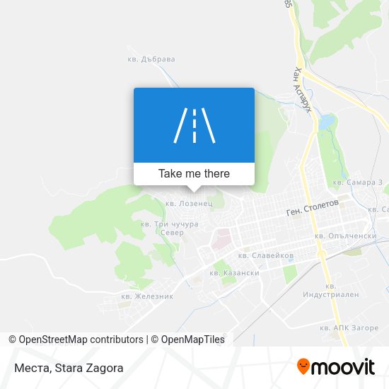 Места map
