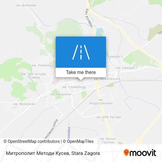 Митрополит Методи Кусев map