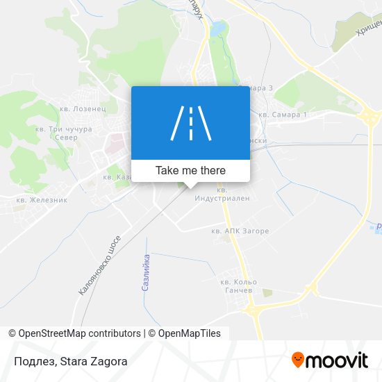 Карта Подлез
