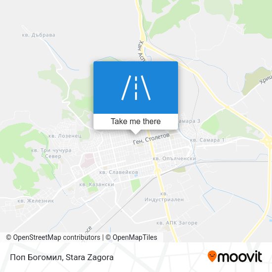 Поп Богомил map