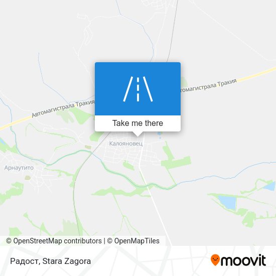 Радост map