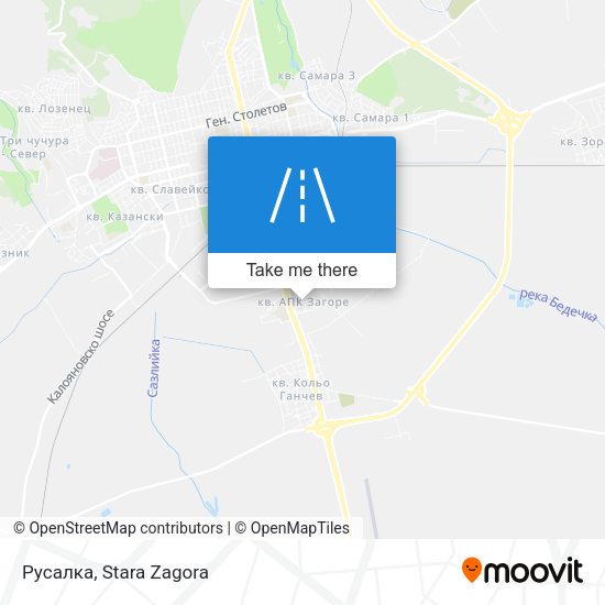 Карта Русалка