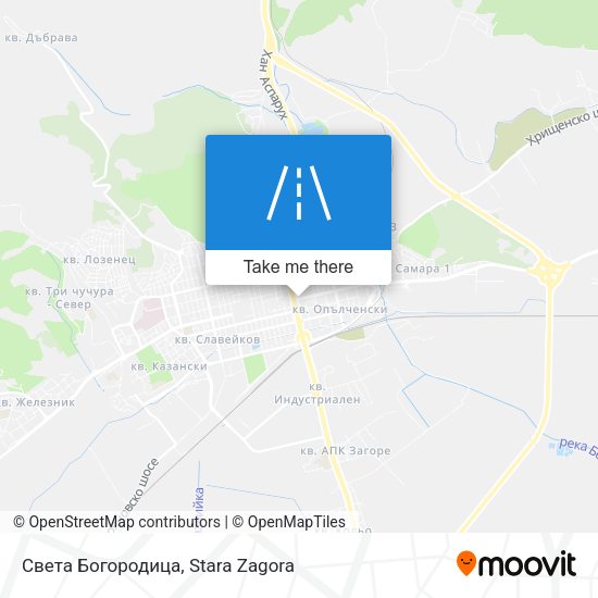 Света Богородица map