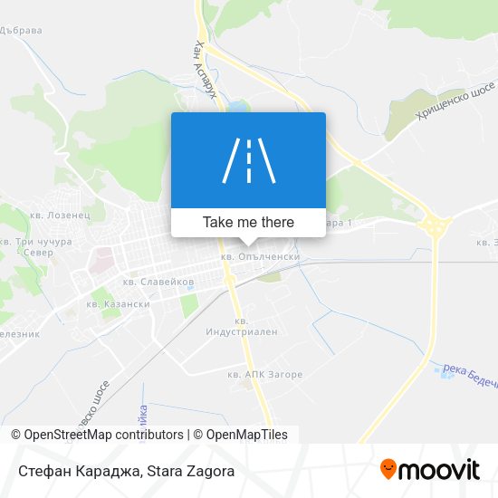 Стефан Караджа map