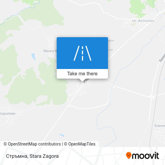 Карта Стръмна