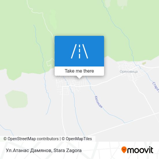 Карта Ул.Атанас Дамянов